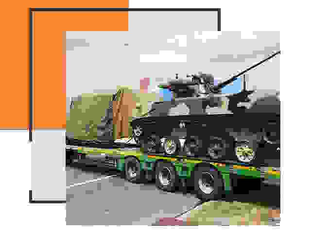 Перевозка военной техники в Нижнеудинске