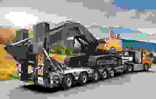 Негабаритная перевозка с учетом высоты в Нижнеудинске