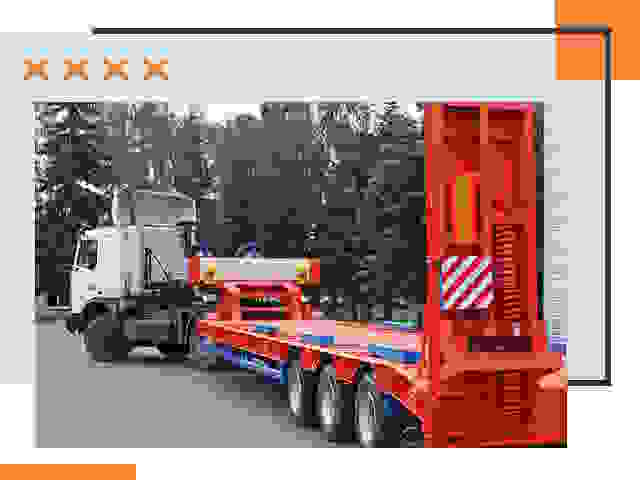 Перевозки на тралах и платформах в Нижнеудинске